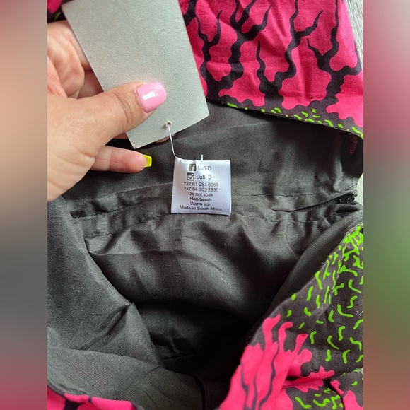 Exotic maxi dress, made in South Africa! Beautiful vibrant colors! - Picture 6 of 6